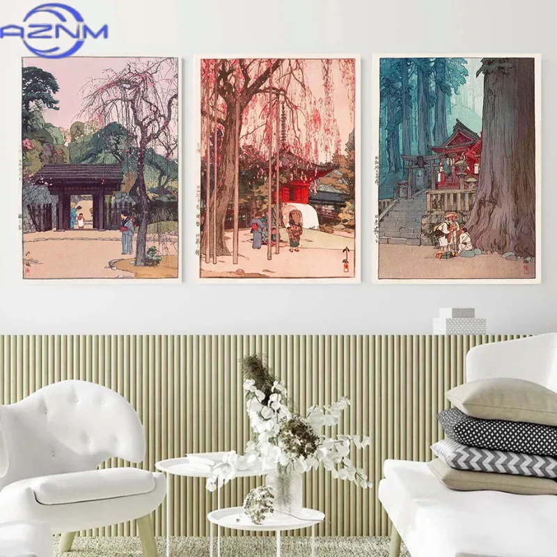 AZNM Retro Ukiyo-e Traditional - Japanese Lifestyle And Traditions ulasan dan harga