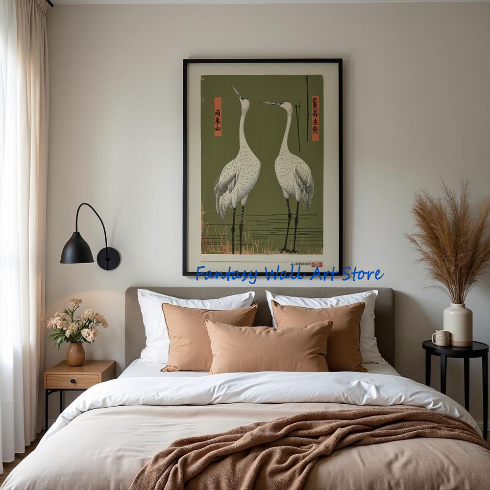 Birds Vintage Asian Traditiona - Japanese Lifestyle And Traditions ulasan dan harga