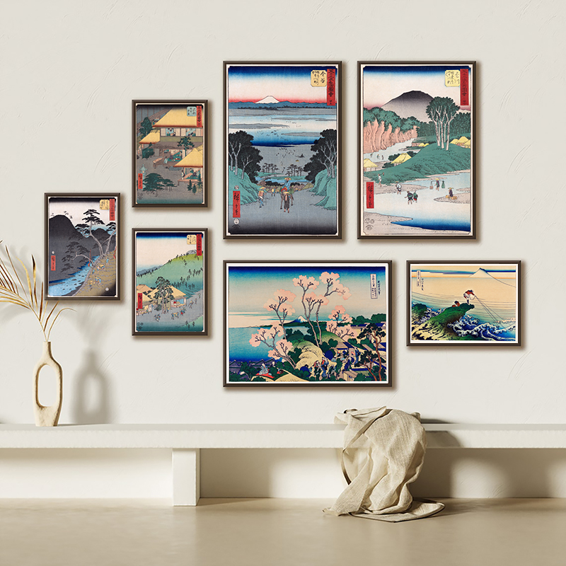 Japanese Prints Wall Art Canva - Japanese Lifestyle And Traditions ulasan dan harga